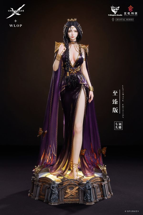 【售罄展示追加請私訊客服@toystationtw】鬼刀 雕像系列《女王》 X TriEagles Studio&WLOP 玄機科技 正版授權 #動漫#模型#玩具#gk#玩驛#火影#手辦#海賊#死神#航海王#獵人#阿拉蕾#七大罪#七龍珠#寶可夢#神奇寶貝#哥吉拉#宮崎駿#迪士尼#灌籃高手#鬼滅之日刃#一拳超人#蠟筆小新#咒術#鏈鋸人#進擊的巨人#妖精尾巴#我的英雄學院#我英#鋼鍊#鋼之煉金術師#新世紀福音戰士#EVA#間諜家家酒#Re0#漫威#dc#集美#hex#tsume#prime1#queen#tes#xm#野獸國#壽屋#數碼寶貝