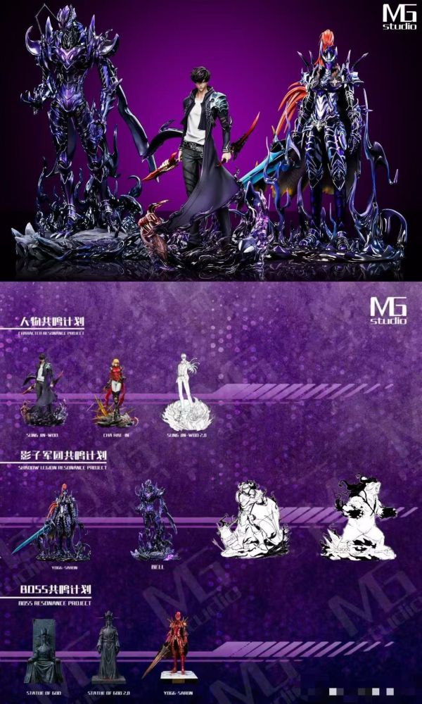 【預購】我獨自升級 影子軍團第二彈——螞蟻王貝爾（共鳴大地台成員之一）X MG STUDIO 玩驛丨Toy station, GK雕像預購, GK雕像代購, GK雕像現貨, GK雕像修復, 咒術, 咒術迴戰, SCC玩具屋, 玩具給庫, NBA, 瘋公仔, 訂製雕像,模型,伯公仔,gk,玩驛,火影,夜風本舖,海賊,死神,航海王,獵人,阿拉蕾,七大罪,七龍珠,寶可夢,神奇寶貝,哥吉拉,宮崎駿,迪士尼,灌籃高手,鬼滅之刃,一拳超人,蠟筆小新,咒術,鏈鋸人,進擊的巨人,乙骨,我英