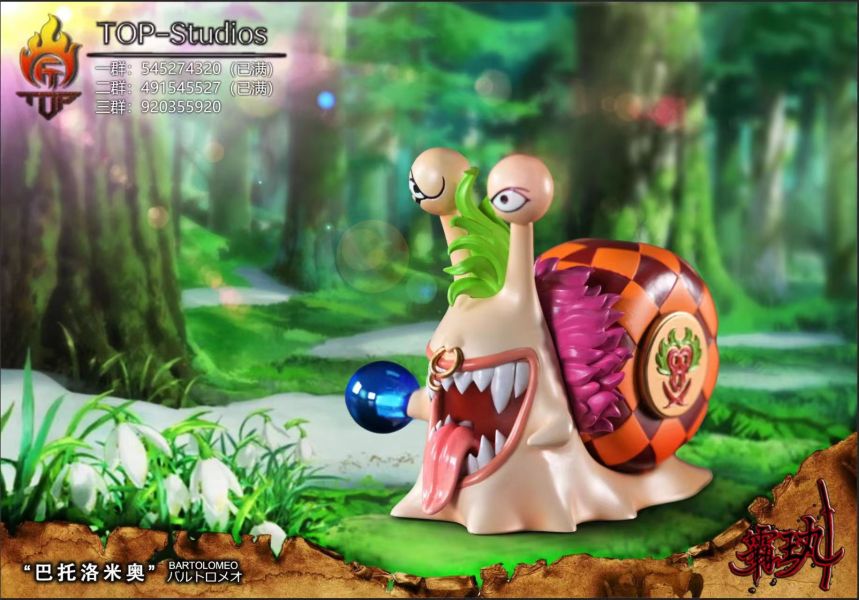 【售罄展示追加請私訊客服@toystationtw】海賊王 超新星電話蟲—斯庫拉奇曼 阿普 貝拉米 巴托洛米奧 X TOP-studios 玩驛丨Toy station, GK雕像預購, GK雕像代購, GK雕像現貨, GK雕像修復, 咒術, 咒術迴戰, SCC玩具屋, 玩具給庫, NBA, 瘋公仔, 訂製雕像,模型,伯公仔,gk,玩驛,火影,夜風本舖,海賊,死神,航海王,獵人,阿拉蕾,七大罪,七龍珠,寶可夢,神奇寶貝,哥吉拉,宮崎駿,迪士尼,灌籃高手,鬼滅之刃,一拳超人,蠟筆小新,咒術,鏈鋸人,進擊的巨人,乙骨,我英