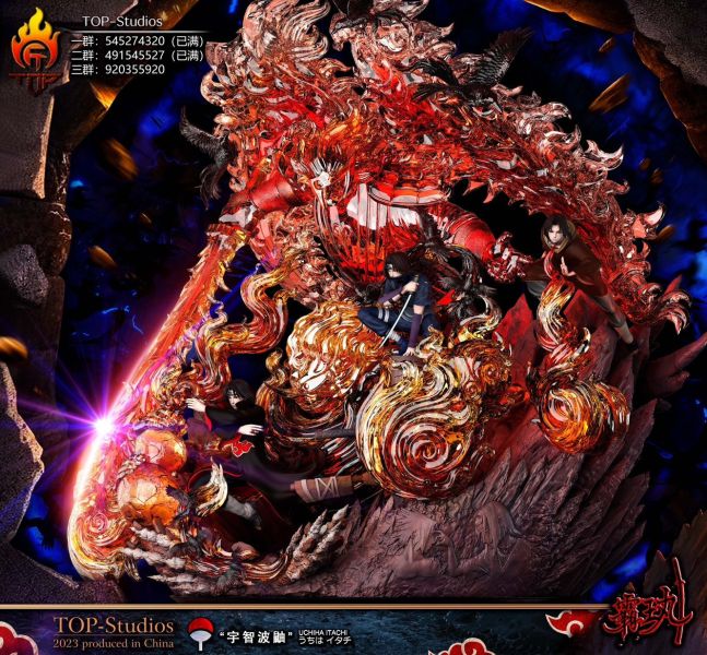 【售罄展示追加請私訊客服@toystationtw】火影忍者 鼬的一生，曉之朱雀 X TOP-studios 動漫,模型,玩具,gk,玩驛,火影,手辦,海賊,死神,航海王,獵人,阿拉蕾,七大罪,七龍珠,寶可夢,神奇寶貝,哥吉拉,宮崎駿,迪士尼,灌籃高手,鬼滅之日刃,一拳超人,蠟筆小新,咒術,鏈鋸人,進擊的巨人,妖精尾巴,我的英雄學院,我英,鋼鍊,鋼之煉金術師,新世紀福音戰士,EVA,間諜家家酒,Re0,漫威,dc,集美#hex#tsume#prime1#queen#tes#xm#野獸國#壽屋#數碼寶貝