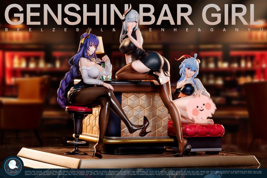 【售罄展示追加請私訊客服@toystationtw】原神 夜店 甘雨 & 申鶴 & 雷電將軍 X ILL地下工廠 動漫,模型,玩具,gk,玩驛,火影,手辦,海賊,死神,航海王,獵人,阿拉蕾,七大罪,七龍珠,寶可夢,神奇寶貝,哥吉拉,宮崎駿,迪士尼,灌籃高手,鬼滅之日刃,一拳超人,蠟筆小新,咒術,鏈鋸人,進擊的巨人,妖精尾巴,我的英雄學院,我英,鋼鍊,鋼之煉金術師,新世紀福音戰士,EVA,間諜家家酒,Re0,漫威,dc,集美#hex#tsume#prime1#queen#tes#xm#野獸國#壽屋#數碼寶貝