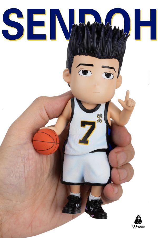 【售罄展示追加請私訊客服@toystationtw】灌籃高手 全明星陣容--仙道 X FF studio（狒狒工作室） 動漫,模型,玩具,gk,玩驛,火影,手辦,海賊,死神,航海王,獵人,阿拉蕾,七大罪,七龍珠,寶可夢,神奇寶貝,哥吉拉,宮崎駿,迪士尼,灌籃高手,鬼滅之日刃,一拳超人,蠟筆小新,咒術,鏈鋸人,進擊的巨人,妖精尾巴,我的英雄學院,我英,鋼鍊,鋼之煉金術師,新世紀福音戰士,EVA,間諜家家酒,Re0,漫威,dc,集美#hex#tsume#prime1#queen#tes#xm#野獸國#壽屋#數碼寶貝