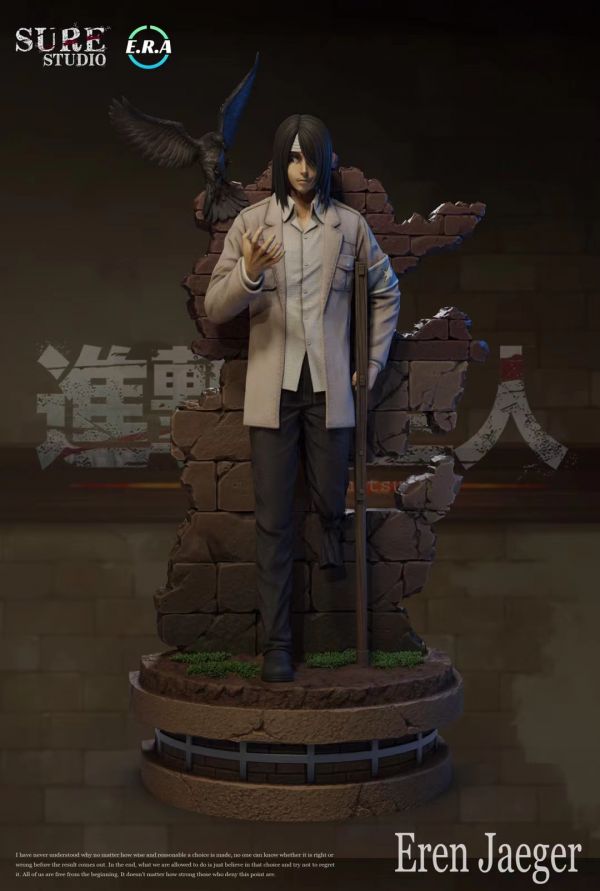 【售罄展示追加請私訊客服@toystationtw】進擊的巨人 巨人最終季人物補全系列 02艾倫耶格爾&03吉克耶格爾 X E.R.A & Sure studio #動漫#模型#玩具#gk#玩驛#火影#手辦#海賊#死神#航海王#獵人#阿拉蕾#七大罪#七龍珠#寶可夢#神奇寶貝#哥吉拉#宮崎駿#迪士尼#灌籃高手#鬼滅之日刃#一拳超人#蠟筆小新#咒術#鏈鋸人#進擊的巨人#妖精尾巴#我的英雄學院#我英#鋼鍊#鋼之煉金術師#新世紀福音戰士#EVA#間諜家家酒#Re0#漫威#dc#集美#hex#tsume#prime1#queen#tes#xm#野獸國#壽屋#數碼寶貝