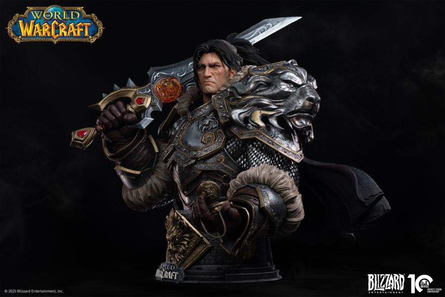 【預購】魔獸世界 半身像瓦里安 X 開天工作室 玩驛丨Toy station, GK雕像預購, GK雕像代購, GK雕像現貨, GK雕像修復, 咒術, 咒術迴戰, SCC玩具屋, 玩具給庫, NBA, 瘋公仔, 訂製雕像,模型,伯公仔,gk,玩驛,火影,夜風本舖,海賊,死神,航海王,獵人,阿拉蕾,七大罪,七龍珠,寶可夢,神奇寶貝,哥吉拉,宮崎駿,迪士尼,灌籃高手,鬼滅之刃,一拳超人,蠟筆小新,咒術,鏈鋸人,進擊的巨人,乙骨,我英