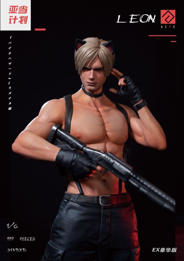【售罄展示追加請私訊客服@toystationtw】惡靈古堡4 男恥系列 里昂 X Acme 動漫,模型,玩具,gk,玩驛,火影,手辦,海賊,死神,航海王,獵人,阿拉蕾,七大罪,七龍珠,寶可夢,神奇寶貝,哥吉拉,宮崎駿,迪士尼,灌籃高手,鬼滅之日刃,一拳超人,蠟筆小新,咒術,鏈鋸人,進擊的巨人,妖精尾巴,我的英雄學院,我英,鋼鍊,鋼之煉金術師,新世紀福音戰士,EVA,間諜家家酒,Re0,漫威,dc,集美#hex#tsume#prime1#queen#tes#xm#野獸國#壽屋#數碼寶貝