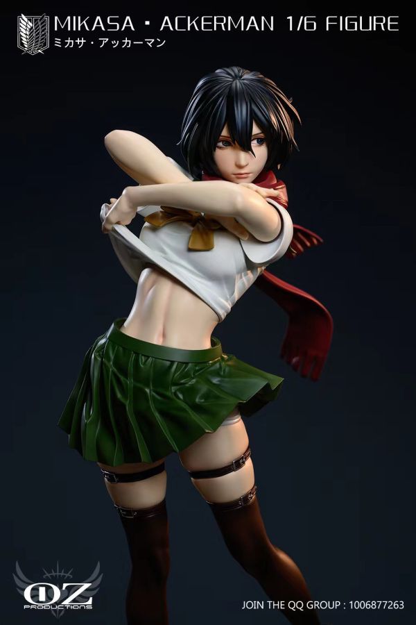 【售罄展示追加請私訊客服@toystationtw】進擊的巨人Mikasa Ackerman X Oz Productions 動漫,模型,玩具,gk,玩驛,火影,手辦,海賊,死神,航海王,獵人,阿拉蕾,七大罪,七龍珠,寶可夢,神奇寶貝,哥吉拉,宮崎駿,迪士尼,灌籃高手,鬼滅之日刃,一拳超人,蠟筆小新,咒術,鏈鋸人,進擊的巨人,妖精尾巴,我的英雄學院,我英,鋼鍊,鋼之煉金術師,新世紀福音戰士,EVA,間諜家家酒,Re0,漫威,dc,集美#hex#tsume#prime1#queen#tes#xm#野獸國#壽屋#數碼寶貝