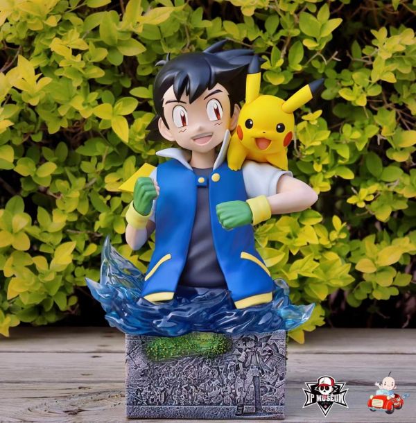 【售罄展示追加請私訊客服@toystationtw】寶可夢 市面首款1/3小智&皮卡丘大比例全身雕像 X IP館 #動漫#模型#玩具#gk#玩驛#火影#手辦#海賊#死神#航海王#獵人#阿拉蕾#七大罪#七龍珠#寶可夢#神奇寶貝#哥吉拉#宮崎駿#迪士尼#灌籃高手#鬼滅之日刃#一拳超人#蠟筆小新#咒術#鏈鋸人#進擊的巨人#妖精尾巴#我的英雄學院#我英#鋼鍊#鋼之煉金術師#新世紀福音戰士#EVA#間諜家家酒#Re0#漫威#dc#集美#hex#tsume#prime1#queen#tes#xm#野獸國#壽屋#數碼寶貝
