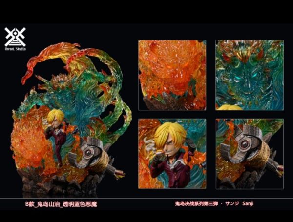 【售罄展示追加請私訊客服@toystationtw】海賊王 鬼島決戰系列第三彈 惡魔覺醒香吉士 X Threel Studio 動漫,模型,玩具,gk,玩驛,火影,手辦,海賊,死神,航海王,獵人,阿拉蕾,七大罪,七龍珠,寶可夢,神奇寶貝,哥吉拉,宮崎駿,迪士尼,灌籃高手,鬼滅之日刃,一拳超人,蠟筆小新,咒術,鏈鋸人,進擊的巨人,妖精尾巴,我的英雄學院,我英,鋼鍊,鋼之煉金術師,新世紀福音戰士,EVA,間諜家家酒,Re0,漫威,dc,集美#hex#tsume#prime1#queen#tes#xm#野獸國#壽屋#數碼寶貝