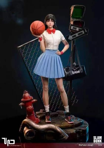 【售罄展示追加請私訊客服@toystationtw】灌籃高手 赤木晴子  X Turning Point Studio #動漫#模型#玩具#gk#玩驛#火影#手辦#海賊#死神#航海王#獵人#阿拉蕾#七大罪#七龍珠#寶可夢#神奇寶貝#哥吉拉#宮崎駿#迪士尼#灌籃高手#鬼滅之日刃#一拳超人#蠟筆小新#咒術#鏈鋸人#進擊的巨人#妖精尾巴#我的英雄學院#我英#鋼鍊#鋼之煉金術師#新世紀福音戰士#EVA#間諜家家酒#Re0#漫威#dc#集美#hex#tsume#prime1#queen#tes#xm#野獸國#壽屋#數碼寶貝