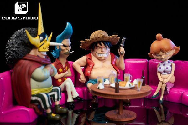 【售罄展示追加請私訊客服@toystationtw】海賊王 香波地羣島冒牌草帽團 X CUBE STUIDO 動漫,模型,玩具,gk,玩驛,火影,手辦,海賊,死神,航海王,獵人,阿拉蕾,七大罪,七龍珠,寶可夢,神奇寶貝,哥吉拉,宮崎駿,迪士尼,灌籃高手,鬼滅之日刃,一拳超人,蠟筆小新,咒術,鏈鋸人,進擊的巨人,妖精尾巴,我的英雄學院,我英,鋼鍊,鋼之煉金術師,新世紀福音戰士,EVA,間諜家家酒,Re0,漫威,dc,集美#hex#tsume#prime1#queen#tes#xm#野獸國#壽屋#數碼寶貝