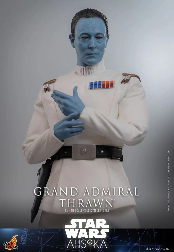 【預購】星戰 阿索卡 Thrawn 索龍元帥 1/6可動人偶 X 正版授權 HOTTOYS 動漫,模型,玩具,gk,玩驛,火影,手辦,海賊,死神,航海王,獵人,阿拉蕾,七大罪,七龍珠,寶可夢,神奇寶貝,哥吉拉,宮崎駿,迪士尼,灌籃高手,鬼滅之日刃,一拳超人,蠟筆小新,咒術,鏈鋸人,進擊的巨人,妖精尾巴,我的英雄學院,我英,鋼鍊,鋼之煉金術師,新世紀福音戰士,EVA,間諜家家酒,Re0,漫威,dc,集美#hex#tsume#prime1#queen#tes#xm#野獸國#壽屋#數碼寶貝