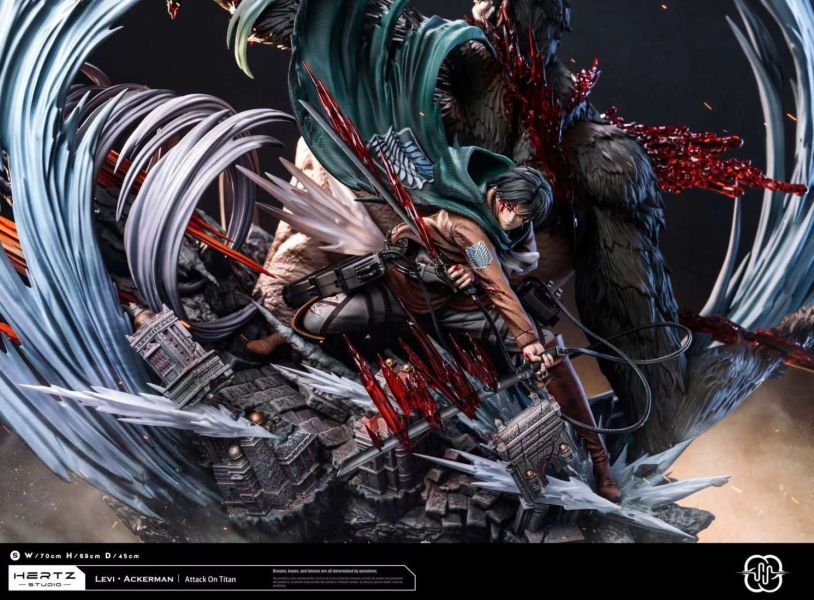 【現貨秒發】進擊的巨人 第一彈 阿克曼 利威爾 兵長 vs 吉克  獸之巨人 X Hertz Studio 玩驛丨Toy station, GK雕像預購, GK雕像代購, GK雕像現貨, GK雕像修復, 購物網站, 自媒體選物店, SCC玩具屋, 玩具給庫, 希模型, 瘋公仔, 訂製雕像,模型,伯公仔,gk,玩驛,火影,夜風本舖,海賊,死神,航海王,獵人,EnterBay,七大罪,七龍珠,寶可夢,神奇寶貝,哥吉拉,宮崎駿,迪士尼,灌籃高手,鬼滅之日刃,一拳超人,蠟筆小新,咒術,鏈鋸人,進擊的巨人,妖精尾