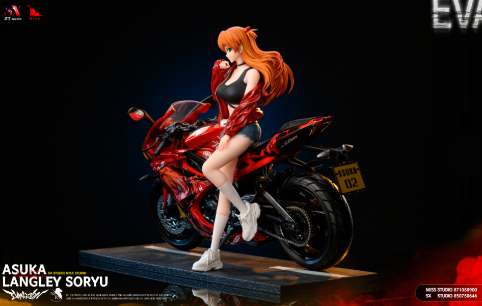 【預購】EVA新世紀福音戰士 機車少女明日香 X MISS+SX 玩驛丨Toy station, GK雕像預購, GK雕像代購, GK雕像現貨, GK雕像修復, 咒術, 咒術迴戰, SCC玩具屋, 玩具給庫, NBA, 瘋公仔, 訂製雕像,模型,伯公仔,gk,玩驛,火影,夜風本舖,海賊,死神,航海王,獵人,阿拉蕾,七大罪,七龍珠,寶可夢,神奇寶貝,哥吉拉,宮崎駿,迪士尼,灌籃高手,鬼滅之刃,一拳超人,蠟筆小新,咒術,鏈鋸人,進擊的巨人,乙骨,我英