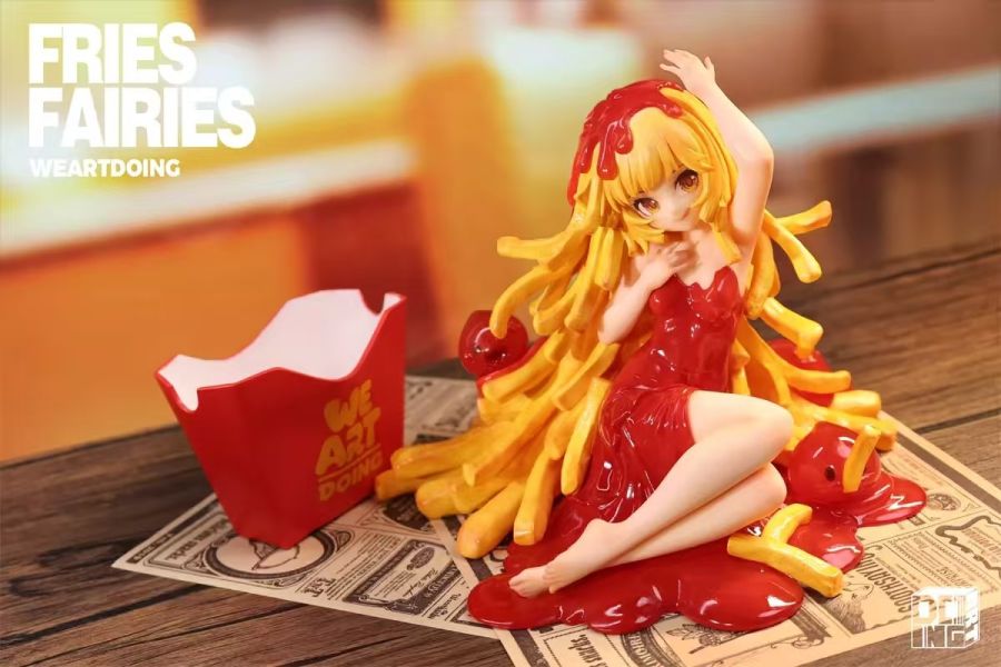 【預購】沈睡魔咒 薯條少女 原味番茄&芥末海苔 X WeArtDoing 玩驛丨Toy station, GK雕像預購, GK雕像代購, GK雕像現貨, GK雕像修復, 咒術, 咒術迴戰, SCC玩具屋, 玩具給庫, NBA, 瘋公仔, 訂製雕像,模型,伯公仔,gk,玩驛,火影,夜風本舖,海賊,死神,航海王,獵人,阿拉蕾,七大罪,七龍珠,寶可夢,神奇寶貝,哥吉拉,宮崎駿,迪士尼,灌籃高手,鬼滅之刃,一拳超人,蠟筆小新,咒術,鏈鋸人,進擊的巨人,乙骨,我英