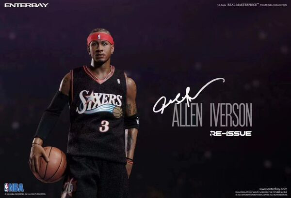 【售罄展示追加請私訊客服@toystationtw】NBA 系列 戰神 Allen Iverson艾倫·艾佛森 蠟像級人偶 限量復刻版 X Enterbay 正版授權 動漫,模型,玩具,gk,玩驛,火影,手辦,海賊,死神,航海王,獵人,阿拉蕾,七大罪,七龍珠,寶可夢,神奇寶貝,哥吉拉,宮崎駿,迪士尼,灌籃高手,鬼滅之日刃,一拳超人,蠟筆小新,咒術,鏈鋸人,進擊的巨人,妖精尾巴,我的英雄學院,我英,鋼鍊,鋼之煉金術師,新世紀福音戰士,EVA,間諜家家酒,Re0,漫威,dc,集美#hex#tsume#prime1#queen#tes#xm#野獸國#壽屋#數碼寶貝