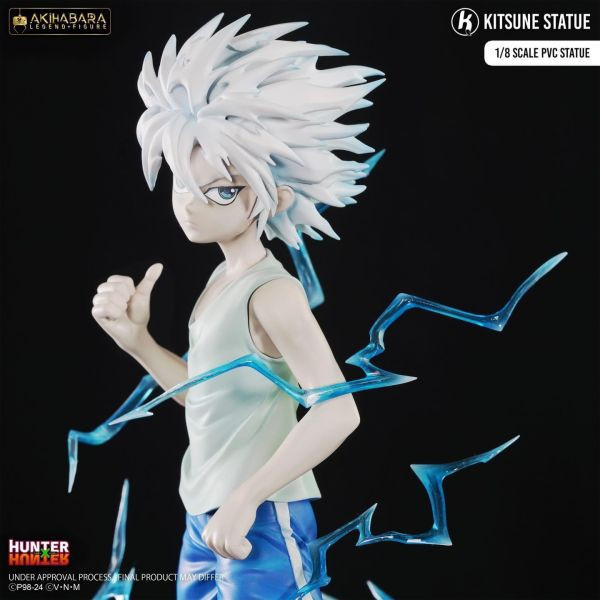 【預購】獵人 奇犽·揍敵客 X Kitsune Statue 正版授權 動漫,模型,玩具,gk,玩驛,火影,手辦,海賊,死神,航海王,獵人,阿拉蕾,七大罪,七龍珠,寶可夢,神奇寶貝,哥吉拉,宮崎駿,迪士尼,灌籃高手,鬼滅之日刃,一拳超人,蠟筆小新,咒術,鏈鋸人,進擊的巨人,妖精尾巴,我的英雄學院,我英,鋼鍊,鋼之煉金術師,新世紀福音戰士,EVA,間諜家家酒,Re0,漫威,dc,集美#hex#tsume#prime1#queen#tes#xm#野獸國#壽屋#數碼寶貝