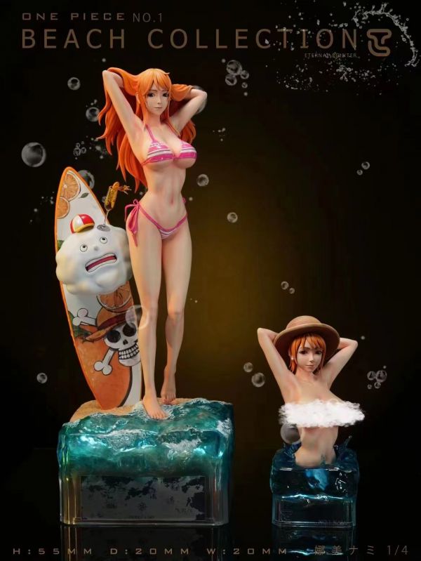 【售罄展示追加請私訊客服@toystationtw】海賊王 沙灘系列 娜美 第一彈 X LT #動漫#模型#玩具#gk#玩驛#火影#手辦#海賊#死神#航海王#獵人#阿拉蕾#七大罪#七龍珠#寶可夢#神奇寶貝#哥吉拉#宮崎駿#迪士尼#灌籃高手#鬼滅之日刃#一拳超人#蠟筆小新#咒術#鏈鋸人#進擊的巨人#妖精尾巴#我的英雄學院#我英#鋼鍊#鋼之煉金術師#新世紀福音戰士#EVA#間諜家家酒#Re0#漫威#dc#集美#hex#tsume#prime1#queen#tes#xm#野獸國#壽屋#數碼寶貝