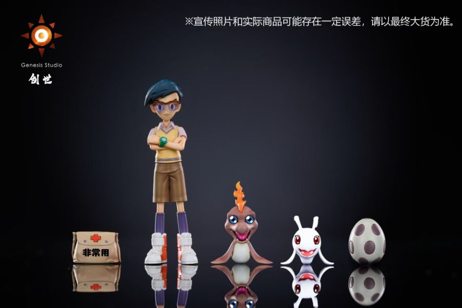 【預購】數碼寶貝 人物角色系列第二彈 城戶丈(阿助)&布加獸&比芝獸&數碼蛋 X 創世工作室 玩驛丨Toy station, GK雕像預購, GK雕像代購, GK雕像現貨, GK雕像修復, 咒術, 咒術迴戰, SCC玩具屋, 玩具給庫, NBA, 瘋公仔, 訂製雕像,模型,伯公仔,gk,玩驛,火影,夜風本舖,海賊,死神,航海王,獵人,阿拉蕾,七大罪,七龍珠,寶可夢,神奇寶貝,哥吉拉,宮崎駿,迪士尼,灌籃高手,鬼滅之刃,一拳超人,蠟筆小新,咒術,鏈鋸人,進擊的巨人,乙骨,我英
