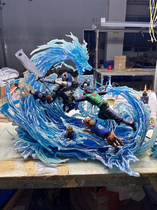 【預購】火影忍者 大橋之戰：再不斬與卡卡西 X Loiter Studio 玩驛丨Toy station, GK雕像預購, GK雕像代購, GK雕像現貨, GK雕像修復, 咒術, 咒術迴戰, SCC玩具屋, 玩具給庫, 希模型, 瘋公仔, 訂製雕像,模型,伯公仔,gk,玩驛,火影,夜風本舖,海賊,死神,航海王,獵人,阿拉蕾,七大罪,七龍珠,寶可夢,神奇寶貝,哥吉拉,宮崎駿,迪士尼,灌籃高手,鬼滅之日刃,一拳超人,蠟筆小新,咒術,鏈鋸人,進擊的巨人,乙骨,我英