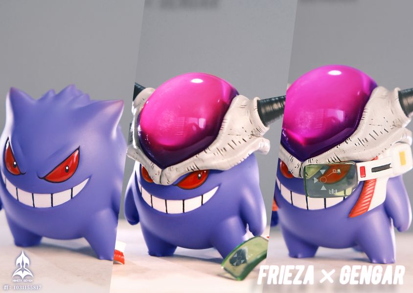 【預購】寶可夢+七龍珠 Q版手辦雕像 耿鬼+弗利薩 X NINETY SEVEN（玖柒） 玩驛丨Toy station, GK雕像預購, GK雕像代購, GK雕像現貨, GK雕像修復, 咒術, 咒術迴戰, SCC玩具屋, 玩具給庫, NBA, 瘋公仔, 訂製雕像,模型,伯公仔,gk,玩驛,火影,夜風本舖,海賊,死神,航海王,獵人,阿拉蕾,七大罪,七龍珠,寶可夢,神奇寶貝,哥吉拉,宮崎駿,迪士尼,灌籃高手,鬼滅之刃,一拳超人,蠟筆小新,咒術,鏈鋸人,進擊的巨人,乙骨,我英