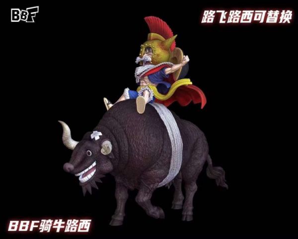 【售罄展示追加請私訊客服@toystationtw】海賊王 競技場補全室 騎牛魯夫&搖搖船魯夫 X BBF Studio #動漫#模型#玩具#gk#玩驛#火影#手辦#海賊#死神#航海王#獵人#阿拉蕾#七大罪#七龍珠#寶可夢#神奇寶貝#哥吉拉#宮崎駿#迪士尼#灌籃高手#鬼滅之日刃#一拳超人#蠟筆小新#咒術#鏈鋸人#進擊的巨人#妖精尾巴#我的英雄學院#我英#鋼鍊#鋼之煉金術師#新世紀福音戰士#EVA#間諜家家酒#Re0#漫威#dc#集美#hex#tsume#prime1#queen#tes#xm#野獸國#壽屋#數碼寶貝