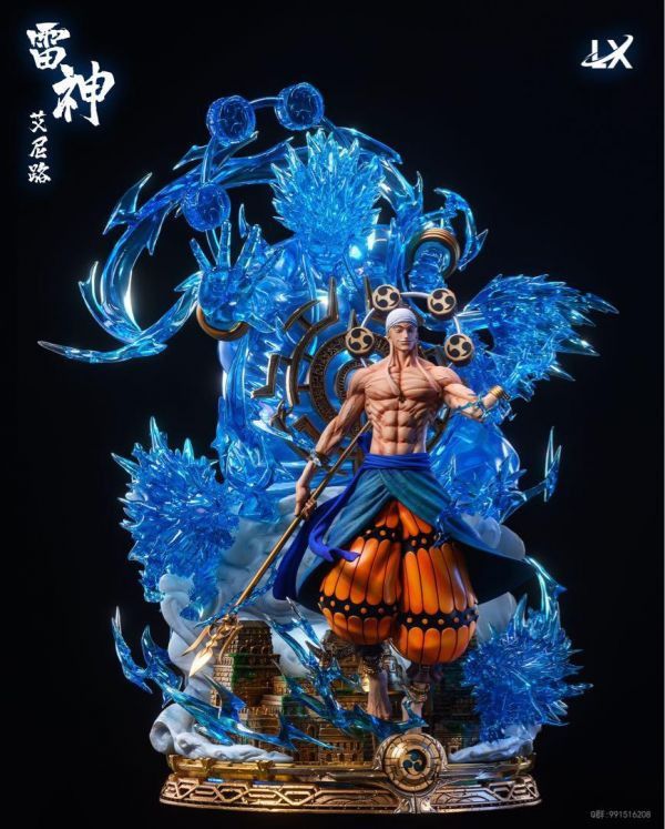 【現貨秒發】海賊王 雷神 艾涅爾 X LX Studio 動漫,模型,玩具,gk,玩驛,火影,手辦,海賊,死神,航海王,獵人,阿拉蕾,七大罪,七龍珠,寶可夢,神奇寶貝,哥吉拉,宮崎駿,迪士尼,灌籃高手,鬼滅之日刃,一拳超人,蠟筆小新,咒術,鏈鋸人,進擊的巨人,妖精尾巴,我的英雄學院,我英,鋼鍊,鋼之煉金術師,新世紀福音戰士,EVA,間諜家家酒,Re0,漫威,dc,集美#hex#tsume#prime1#queen#tes#xm#野獸國#壽屋#數碼寶貝