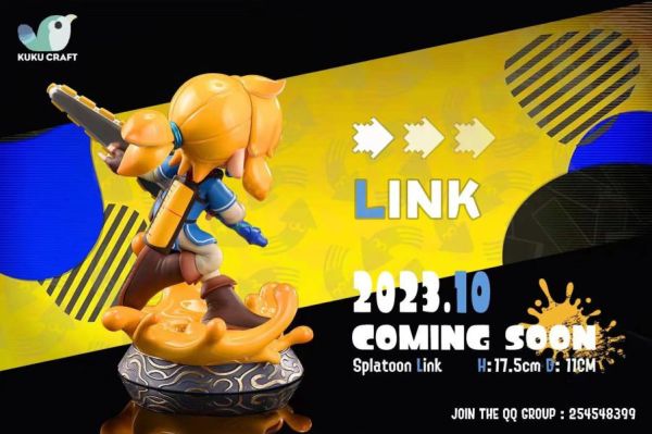 【售罄展示追加請私訊客服@toystationtw】塞爾達傳說 x SPLATOON 烏賊林克 X KukuCraft 動漫,模型,玩具,gk,玩驛,火影,手辦,海賊,死神,航海王,獵人,阿拉蕾,七大罪,七龍珠,寶可夢,神奇寶貝,哥吉拉,宮崎駿,迪士尼,灌籃高手,鬼滅之日刃,一拳超人,蠟筆小新,咒術,鏈鋸人,進擊的巨人,妖精尾巴,我的英雄學院,我英,鋼鍊,鋼之煉金術師,新世紀福音戰士,EVA,間諜家家酒,Re0,漫威,dc,集美#hex#tsume#prime1#queen#tes#xm#野獸國#壽屋#數碼寶貝