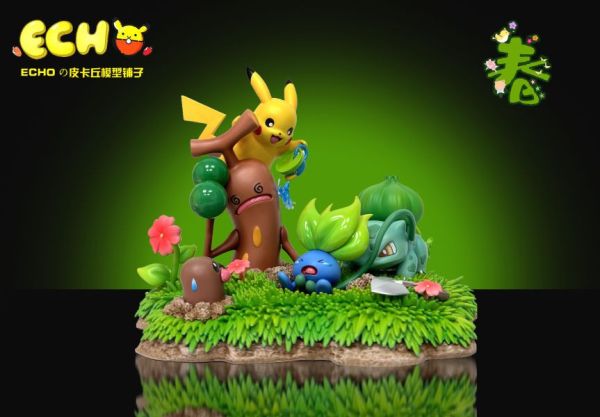 【售罄展示追加請私訊客服@toystationtw】寶可夢 春夏秋冬系列 春天場景 X ECHO 動漫,模型,玩具,gk,玩驛,火影,手辦,海賊,死神,航海王,獵人,阿拉蕾,七大罪,七龍珠,寶可夢,神奇寶貝,哥吉拉,宮崎駿,迪士尼,灌籃高手,鬼滅之日刃,一拳超人,蠟筆小新,咒術,鏈鋸人,進擊的巨人,妖精尾巴,我的英雄學院,我英,鋼鍊,鋼之煉金術師,新世紀福音戰士,EVA,間諜家家酒,Re0,漫威,dc,集美#hex#tsume#prime1#queen#tes#xm#野獸國#壽屋#數碼寶貝