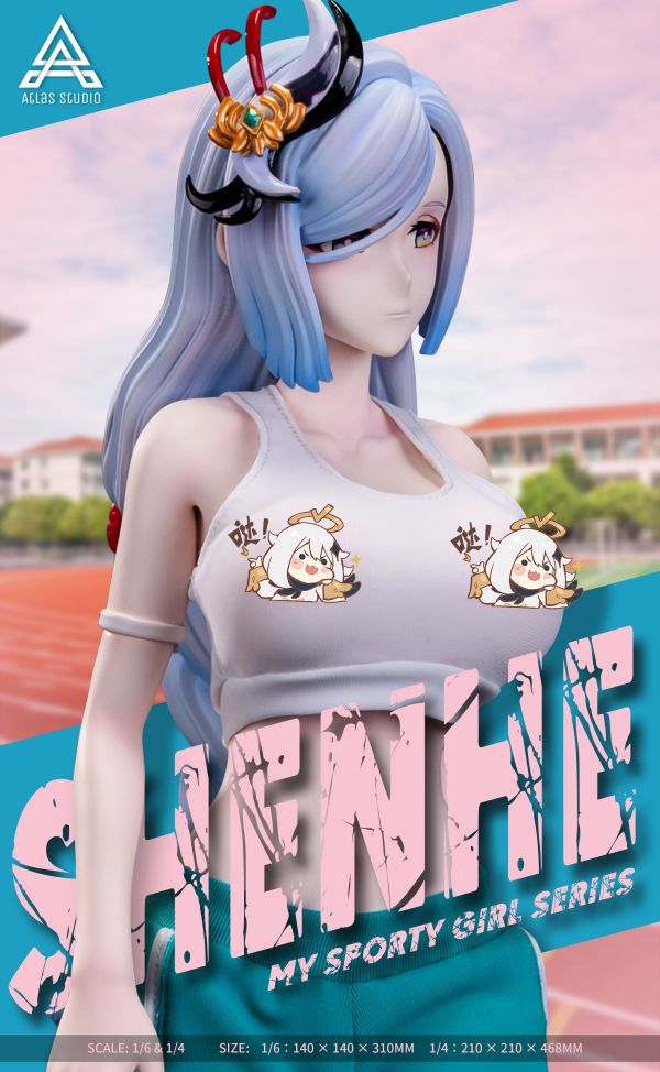 【售罄展示追加請私訊客服@toystationtw】原神 運動系女友 小姨申鶴 X Atlas Studio 動漫,模型,玩具,gk,玩驛,火影,手辦,海賊,死神,航海王,獵人,阿拉蕾,七大罪,七龍珠,寶可夢,神奇寶貝,哥吉拉,宮崎駿,迪士尼,灌籃高手,鬼滅之日刃,一拳超人,蠟筆小新,咒術,鏈鋸人,進擊的巨人,妖精尾巴,我的英雄學院,我英,鋼鍊,鋼之煉金術師,新世紀福音戰士,EVA,間諜家家酒,Re0,漫威,dc,集美#hex#tsume#prime1#queen#tes#xm#野獸國#壽屋#數碼寶貝