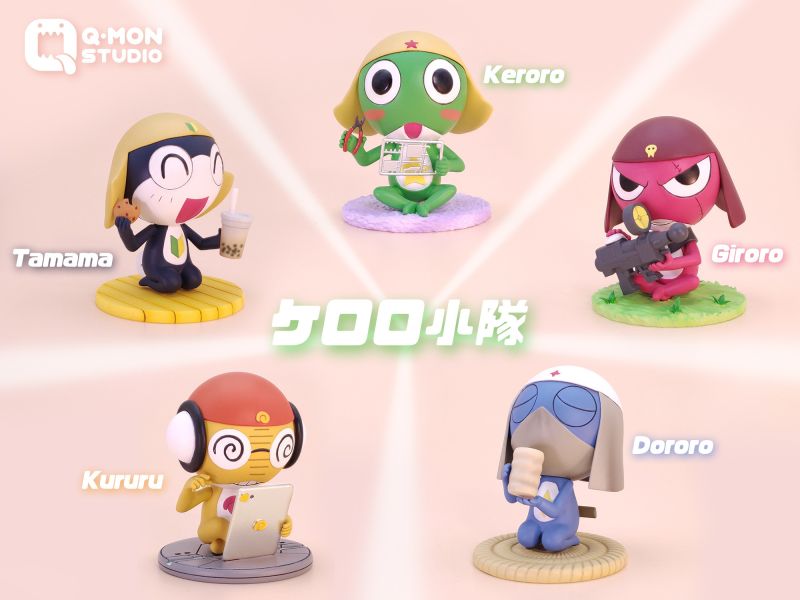 【售罄展示追加請私訊客服@toystationtw】Keroro軍曹 Keroro小隊 X Q-MON Studio 玩驛丨Toy station, GK雕像預購, GK雕像代購, GK雕像現貨, GK雕像修復, 咒術, 咒術迴戰, SCC玩具屋, 玩具給庫, NBA, 瘋公仔, 訂製雕像,模型,伯公仔,gk,玩驛,火影,夜風本舖,海賊,死神,航海王,獵人,阿拉蕾,七大罪,七龍珠,寶可夢,神奇寶貝,哥吉拉,宮崎駿,迪士尼,灌籃高手,鬼滅之刃,一拳超人,蠟筆小新,咒術,鏈鋸人,進擊的巨人,乙骨,我英