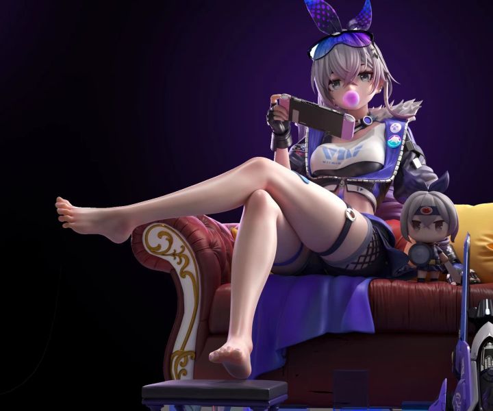 【代購】崩壞星穹鐵道 銀狼 X 哈基米（ハキミ）-Studio 玩驛丨Toy station, GK雕像預購, GK雕像代購, GK雕像現貨, GK雕像修復, 咒術, 咒術迴戰, SCC玩具屋, 玩具給庫, 希模型, 瘋公仔, 訂製雕像,模型,伯公仔,gk,玩驛,火影,夜風本舖,海賊,死神,航海王,獵人,阿拉蕾,七大罪,七龍珠,寶可夢,神奇寶貝,哥吉拉,宮崎駿,迪士尼,灌籃高手,鬼滅之日刃,一拳超人,蠟筆小新,咒術,鏈鋸人,進擊的巨人,乙骨,我英