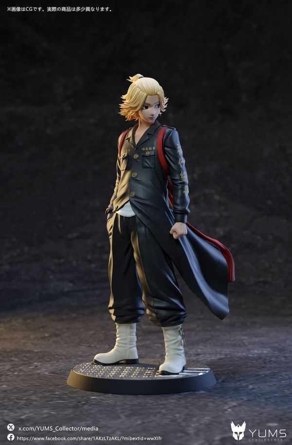 【售罄展示追加請私訊客服@toystationtw】東京復仇者 佐野萬次郎Mikey X YUMS-Collectors 玩驛丨Toy station, GK雕像預購, GK雕像代購, GK雕像現貨, GK雕像修復, 咒術, 咒術迴戰, SCC玩具屋, 玩具給庫, NBA, 瘋公仔, 訂製雕像,模型,伯公仔,gk,玩驛,火影,夜風本舖,海賊,死神,航海王,獵人,阿拉蕾,七大罪,七龍珠,寶可夢,神奇寶貝,哥吉拉,宮崎駿,迪士尼,灌籃高手,鬼滅之刃,一拳超人,蠟筆小新,咒術,鏈鋸人,進擊的巨人,乙骨,我英