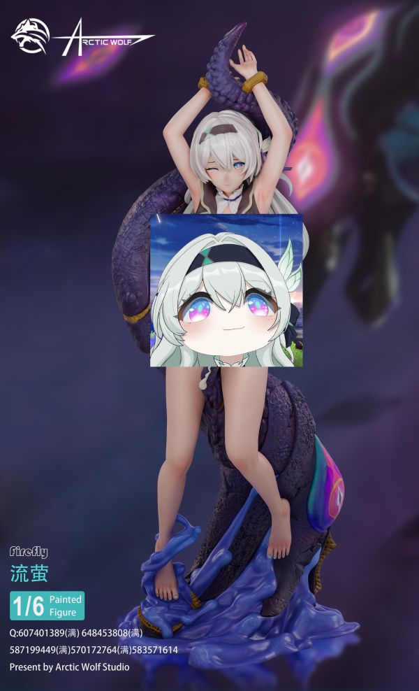【售罄展示追加請私訊客服@toystationtw】崩壞星穹鐵道 流螢 X arctic wolf 玩驛丨Toy station, GK雕像預購, GK雕像代購, GK雕像現貨, GK雕像修復, 咒術, 咒術迴戰, SCC玩具屋, 玩具給庫, 希模型, 瘋公仔, 訂製雕像,模型,伯公仔,gk,玩驛,火影,夜風本舖,海賊,死神,航海王,獵人,阿拉蕾,七大罪,七龍珠,寶可夢,神奇寶貝,哥吉拉,宮崎駿,迪士尼,灌籃高手,鬼滅之日刃,一拳超人,蠟筆小新,咒術,鏈鋸人,進擊的巨人,乙骨,我英