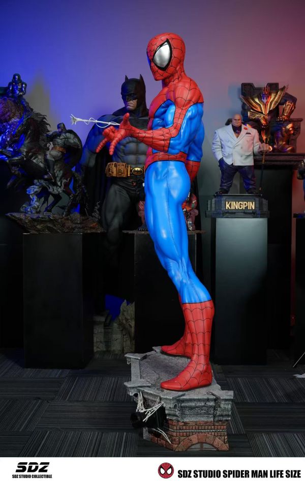 【預購】Marvel漫威 漫畫經典 1/1真實比例-蜘蛛人 X SDZ-Studio 玩驛丨Toy station, GK雕像預購, GK雕像代購, GK雕像現貨, GK雕像修復, 咒術, 咒術迴戰, SCC玩具屋, 玩具給庫, NBA, 瘋公仔, 訂製雕像,模型,伯公仔,gk,玩驛,火影,夜風本舖,海賊,死神,航海王,獵人,阿拉蕾,七大罪,七龍珠,寶可夢,神奇寶貝,哥吉拉,宮崎駿,迪士尼,灌籃高手,鬼滅之刃,一拳超人,蠟筆小新,咒術,鏈鋸人,進擊的巨人,乙骨,我英