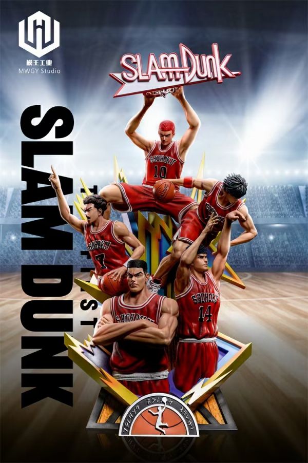 【售罄展示追加請私訊客服@toystationtw】灌籃高手 灌籃高手五人到齊 X 模王工業 #動漫#模型#玩具#gk#玩驛#火影#手辦#海賊#死神#航海王#獵人#阿拉蕾#七大罪#七龍珠#寶可夢#神奇寶貝#哥吉拉#宮崎駿#迪士尼#灌籃高手#鬼滅之日刃#一拳超人#蠟筆小新#咒術#鏈鋸人#進擊的巨人#妖精尾巴#我的英雄學院#我英#鋼鍊#鋼之煉金術師#新世紀福音戰士#EVA#間諜家家酒#Re0#漫威#dc#集美#hex#tsume#prime1#queen#tes#xm#野獸國#壽屋#數碼寶貝