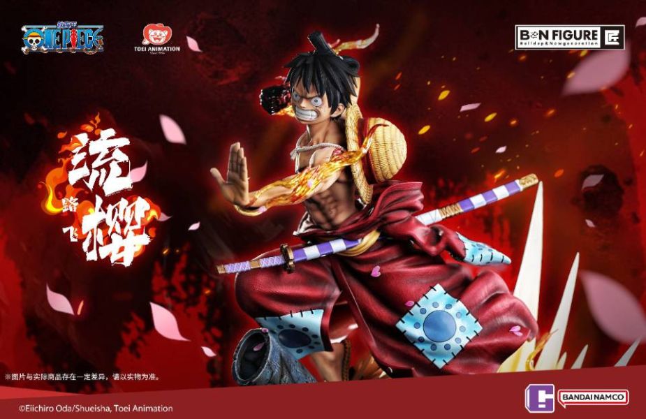 【售罄展示追加請私訊客服@toystationtw】海賊王 和之國鬼島 流櫻 魯夫 X BNFIGURE匠+東映動畫 動漫,模型,玩具,gk,玩驛,火影,手辦,海賊,死神,航海王,獵人,阿拉蕾,七大罪,七龍珠,寶可夢,神奇寶貝,哥吉拉,宮崎駿,迪士尼,灌籃高手,鬼滅之日刃,一拳超人,蠟筆小新,咒術,鏈鋸人,進擊的巨人,妖精尾巴,我的英雄學院,我英,鋼鍊,鋼之煉金術師,新世紀福音戰士,EVA,間諜家家酒,Re0,漫威,dc,集美#hex#tsume#prime1#queen#tes#xm#野獸國#壽屋#數碼寶貝