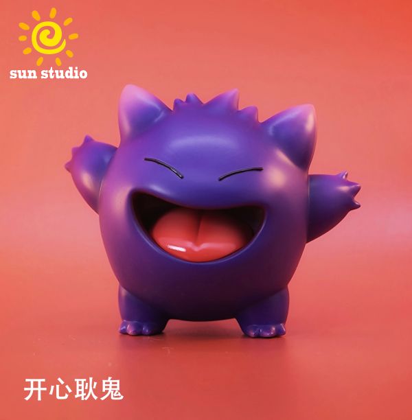 【售罄展示追加請私訊客服@toystationtw】寶可夢 哭泣耿鬼 開心耿鬼 吸血鬼耿鬼 X SUN studio 動漫,模型,玩具,gk,玩驛,火影,手辦,海賊,死神,航海王,獵人,阿拉蕾,七大罪,七龍珠,寶可夢,神奇寶貝,哥吉拉,宮崎駿,迪士尼,灌籃高手,鬼滅之日刃,一拳超人,蠟筆小新,咒術,鏈鋸人,進擊的巨人,妖精尾巴,我的英雄學院,我英,鋼鍊,鋼之煉金術師,新世紀福音戰士,EVA,間諜家家酒,Re0,漫威,dc,集美#hex#tsume#prime1#queen#tes#xm#野獸國#壽屋#數碼寶貝