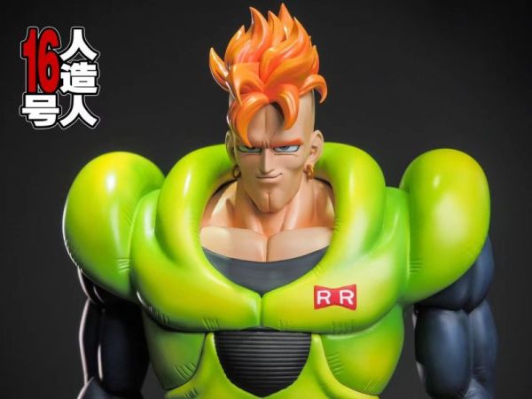 【售罄展示追加請私訊客服@toystationtw】七龍珠 人造人16號 X Toys Evolution 玩驛丨Toy station, GK雕像預購, GK雕像代購, GK雕像現貨, GK雕像修復, 咒術, 咒術迴戰, SCC玩具屋, 玩具給庫, NBA, 瘋公仔, 訂製雕像,模型,伯公仔,gk,玩驛,火影,夜風本舖,海賊,死神,航海王,獵人,阿拉蕾,七大罪,七龍珠,寶可夢,神奇寶貝,哥吉拉,宮崎駿,迪士尼,灌籃高手,鬼滅之刃,一拳超人,蠟筆小新,咒術,鏈鋸人,進擊的巨人,乙骨,我英