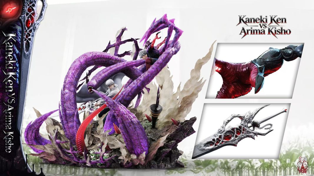 【預購】東京喰種 黑白死神對戰 金木研&有馬貴將 X Black Goat黑山羊 玩驛丨Toy station, GK雕像預購, GK雕像代購, GK雕像現貨, GK雕像修復, 咒術, 咒術迴戰, SCC玩具屋, 玩具給庫, NBA, 瘋公仔, 訂製雕像,模型,伯公仔,gk,玩驛,火影,夜風本舖,海賊,死神,航海王,獵人,阿拉蕾,七大罪,七龍珠,寶可夢,神奇寶貝,哥吉拉,宮崎駿,迪士尼,灌籃高手,鬼滅之刃,一拳超人,蠟筆小新,咒術,鏈鋸人,進擊的巨人,乙骨,我英