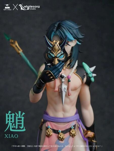 【售罄展示追加請私訊客服@toystationtw】原神 1/6 魈 X 地精 ＆ 鯨歌 動漫,模型,玩具,gk,玩驛,火影,手辦,海賊,死神,航海王,獵人,阿拉蕾,七大罪,七龍珠,寶可夢,神奇寶貝,哥吉拉,宮崎駿,迪士尼,灌籃高手,鬼滅之日刃,一拳超人,蠟筆小新,咒術,鏈鋸人,進擊的巨人,妖精尾巴,我的英雄學院,我英,鋼鍊,鋼之煉金術師,新世紀福音戰士,EVA,間諜家家酒,Re0,漫威,dc,集美#hex#tsume#prime1#queen#tes#xm#野獸國#壽屋#數碼寶貝