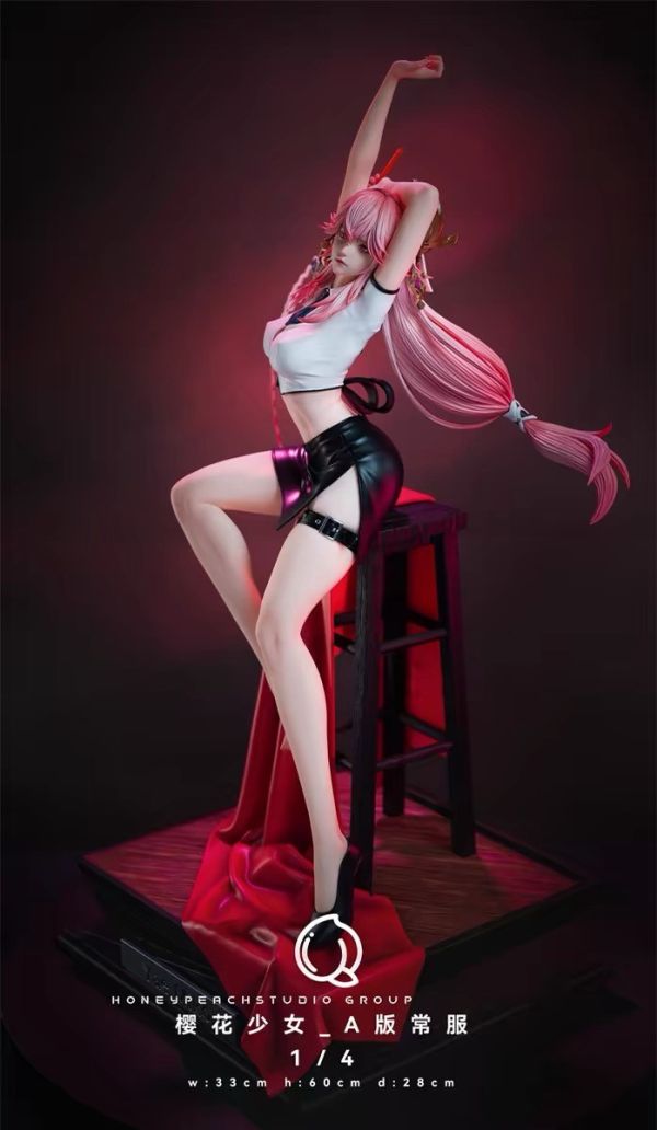 【售罄展示追加請私訊客服@toystationtw】原神 八重神子 指揮官版本 X 蜜桃社 玩驛丨Toy station, GK雕像預購, GK雕像代購, GK雕像現貨, GK雕像修復, 咒術, 咒術迴戰, SCC玩具屋, 玩具給庫, 希模型, 瘋公仔, 訂製雕像,模型,伯公仔,gk,玩驛,火影,夜風本舖,海賊,死神,航海王,獵人,阿拉蕾,七大罪,七龍珠,寶可夢,神奇寶貝,哥吉拉,宮崎駿,迪士尼,灌籃高手,鬼滅之日刃,一拳超人,蠟筆小新,咒術,鏈鋸人,進擊的巨人,乙骨,我英