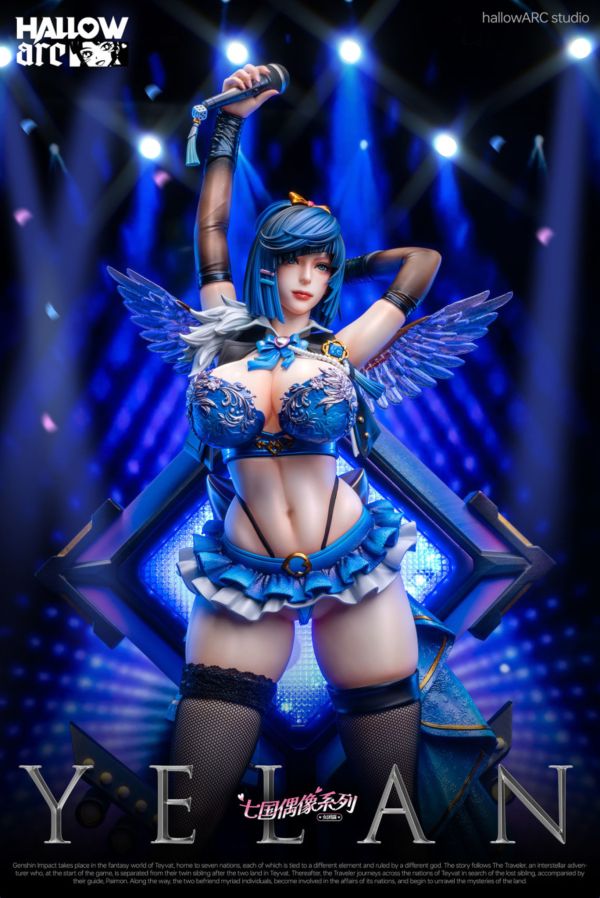 【售罄展示追加請私訊客服@toystationtw】原神 七國偶像計劃第1彈 日式偶像打歌服 夜闌 X HallowARC 神聖曲線工作室 動漫,模型,玩具,gk,玩驛,火影,手辦,海賊,死神,航海王,獵人,阿拉蕾,七大罪,七龍珠,寶可夢,神奇寶貝,哥吉拉,宮崎駿,迪士尼,灌籃高手,鬼滅之日刃,一拳超人,蠟筆小新,咒術,鏈鋸人,進擊的巨人,妖精尾巴,我的英雄學院,我英,鋼鍊,鋼之煉金術師,新世紀福音戰士,EVA,間諜家家酒,Re0,漫威,dc,集美#hex#tsume#prime1#queen#tes#xm#野獸國#壽屋#數碼寶貝