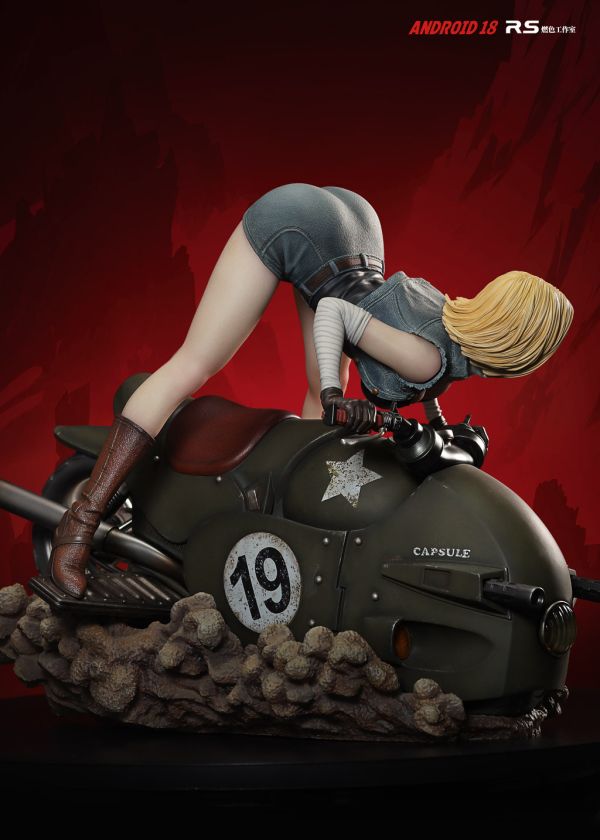 【售罄展示追加請私訊客服@toystationtw】騎士Android 18 上色完成品 X 燃色工作室 動漫,模型,玩具,gk,玩驛,火影,手辦,海賊,死神,航海王,獵人,阿拉蕾,七大罪,七龍珠,寶可夢,神奇寶貝,哥吉拉,宮崎駿,迪士尼,灌籃高手,鬼滅之日刃,一拳超人,蠟筆小新,咒術,鏈鋸人,進擊的巨人,妖精尾巴,我的英雄學院,我英,鋼鍊,鋼之煉金術師,新世紀福音戰士,EVA,間諜家家酒,Re0,漫威,dc,集美#hex#tsume#prime1#queen#tes#xm#野獸國#壽屋#數碼寶貝
