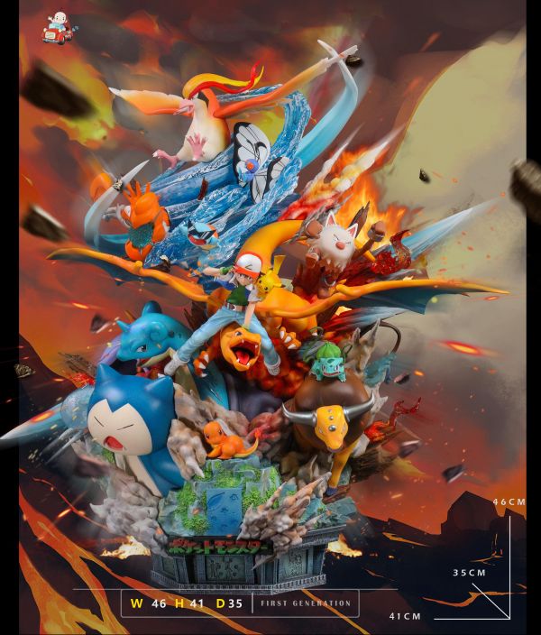 【現貨秒發】寶可夢 集合系列第二彈—初代集合《最初的小智》 X AM漫話屋 玩驛丨Toy station, GK雕像預購, GK雕像代購, GK雕像現貨, GK雕像修復, 咒術, 咒術迴戰, SCC玩具屋, 玩具給庫, 希模型, 瘋公仔, 訂製雕像,模型,伯公仔,gk,玩驛,火影,夜風本舖,海賊,死神,航海王,獵人,阿拉蕾,七大罪,七龍珠,寶可夢,神奇寶貝,哥吉拉,宮崎駿,迪士尼,灌籃高手,鬼滅之日刃,一拳超人,蠟筆小新,咒術,鏈鋸人,進擊的巨人,乙骨,我英