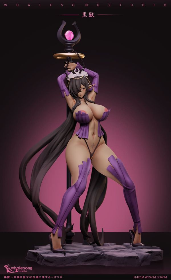 【售罄展示追加請私訊客服@toystationtw】黑獸 黑獸系列 高傲的黑暗精靈女王 奧利卡 X 鯨歌工作室 動漫,模型,玩具,gk,玩驛,火影,手辦,海賊,死神,航海王,獵人,阿拉蕾,七大罪,七龍珠,寶可夢,神奇寶貝,哥吉拉,宮崎駿,迪士尼,灌籃高手,鬼滅之日刃,一拳超人,蠟筆小新,咒術,鏈鋸人,進擊的巨人,妖精尾巴,我的英雄學院,我英,鋼鍊,鋼之煉金術師,新世紀福音戰士,EVA,間諜家家酒,Re0,漫威,dc,集美#hex#tsume#prime1#queen#tes#xm#野獸國#壽屋#數碼寶貝