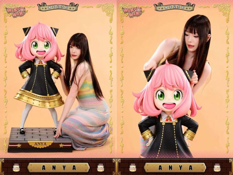 【售罄展示追加請私訊客服@toystationtw】間諜家家酒 一周年限定 安妮亞 X wakuwaku 動漫,模型,玩具,gk,玩驛,火影,手辦,海賊,死神,航海王,獵人,阿拉蕾,七大罪,七龍珠,寶可夢,神奇寶貝,哥吉拉,宮崎駿,迪士尼,灌籃高手,鬼滅之日刃,一拳超人,蠟筆小新,咒術,鏈鋸人,進擊的巨人,妖精尾巴,我的英雄學院,我英,鋼鍊,鋼之煉金術師,新世紀福音戰士,EVA,間諜家家酒,Re0,漫威,dc,集美#hex#tsume#prime1#queen#tes#xm#野獸國#壽屋#數碼寶貝