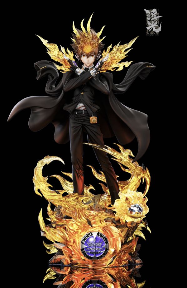 【售罄展示追加請私訊客服@toystationtw】家庭教師 輕奢微動態站姿系列001 澤田綱吉 X 浮光工作室 玩驛丨Toy station, GK雕像預購, GK雕像代購, GK雕像現貨, GK雕像修復, 咒術, 咒術迴戰, SCC玩具屋, 玩具給庫, NBA, 瘋公仔, 訂製雕像,模型,伯公仔,gk,玩驛,火影,夜風本舖,海賊,死神,航海王,獵人,阿拉蕾,七大罪,七龍珠,寶可夢,神奇寶貝,哥吉拉,宮崎駿,迪士尼,灌籃高手,鬼滅之刃,一拳超人,蠟筆小新,咒術,鏈鋸人,進擊的巨人,乙骨,我英