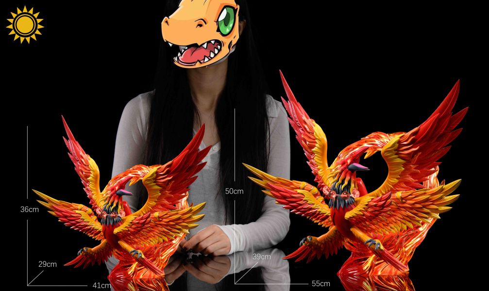 【預購】數碼寶貝 四聖獸系列 雙比例 朱雀獸 X 太陽模玩 玩驛丨Toy station, GK雕像預購, GK雕像代購, GK雕像現貨, GK雕像修復, 咒術, 咒術迴戰, SCC玩具屋, 玩具給庫, NBA, 瘋公仔, 訂製雕像,模型,伯公仔,gk,玩驛,火影,夜風本舖,海賊,死神,航海王,獵人,阿拉蕾,七大罪,七龍珠,寶可夢,神奇寶貝,哥吉拉,宮崎駿,迪士尼,灌籃高手,鬼滅之刃,一拳超人,蠟筆小新,咒術,鏈鋸人,進擊的巨人,乙骨,我英