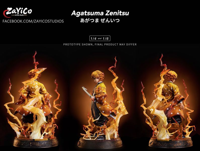 【預購】鬼滅之刃 共鳴系列第三彈 雙比例 我妻善逸 X Zayico工作室 玩驛丨Toy station, GK雕像預購, GK雕像代購, GK雕像現貨, GK雕像修復, 咒術, 咒術迴戰, SCC玩具屋, 玩具給庫, NBA, 瘋公仔, 訂製雕像,模型,伯公仔,gk,玩驛,火影,夜風本舖,海賊,死神,航海王,獵人,阿拉蕾,七大罪,七龍珠,寶可夢,神奇寶貝,哥吉拉,宮崎駿,迪士尼,灌籃高手,鬼滅之刃,一拳超人,蠟筆小新,咒術,鏈鋸人,進擊的巨人,乙骨,我英