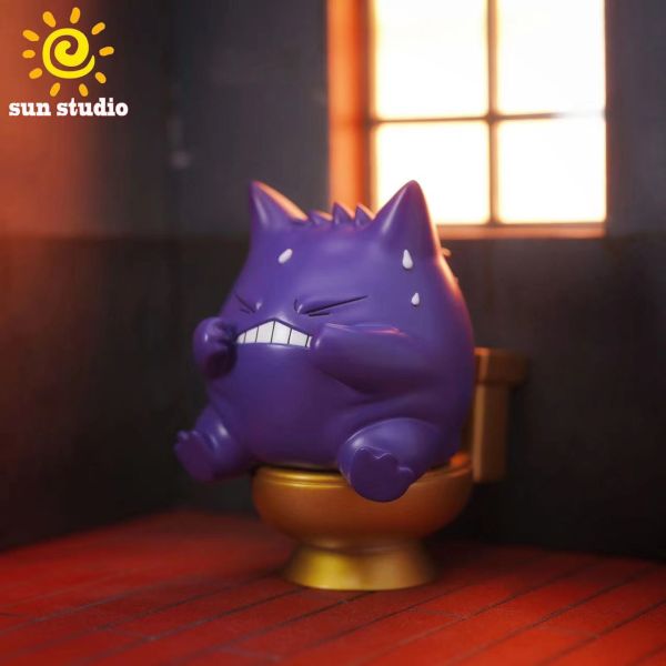 【售罄展示追加請私訊客服@toystationtw】寶可夢 便秘耿鬼馬桶耿鬼 X SUN studio 動漫,模型,玩具,gk,玩驛,火影,手辦,海賊,死神,航海王,獵人,阿拉蕾,七大罪,七龍珠,寶可夢,神奇寶貝,哥吉拉,宮崎駿,迪士尼,灌籃高手,鬼滅之日刃,一拳超人,蠟筆小新,咒術,鏈鋸人,進擊的巨人,妖精尾巴,我的英雄學院,我英,鋼鍊,鋼之煉金術師,新世紀福音戰士,EVA,間諜家家酒,Re0,漫威,dc,集美#hex#tsume#prime1#queen#tes#xm#野獸國#壽屋#數碼寶貝